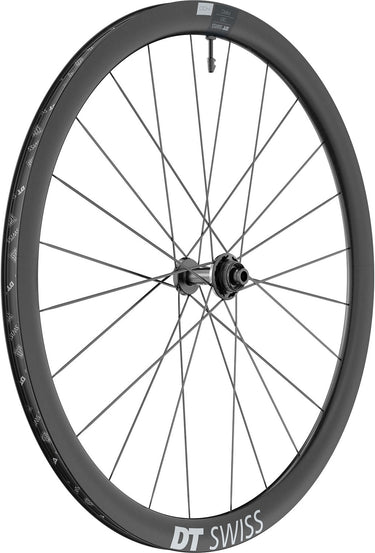 Dt swiss arc 1400 dicut® 38 28 cl carbon front wheel