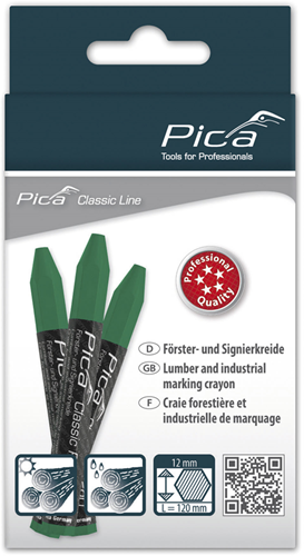 Afbeelding laden in galerijviewer, Pica 590 36 markeerkrijt pro | 12x120mm | groen | 12 stuks - pi59036

