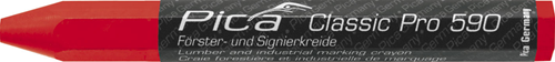 Load image into Gallery viewer, Pica 590 40 markeerkrijt pro | 12x120mm | rood | 12 stuks - pi59040
