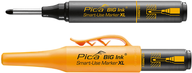 Pica 7046 big ink markeerstift xl | zwart | blister - pi17046sb