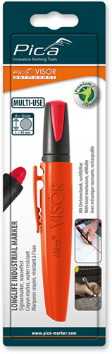 Pica 990 40 visor permanent marker | rood | blister - pi99040sb