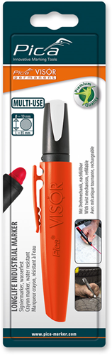 Pica 990 52 visor permanent marker | wit | blister - pi99052sb