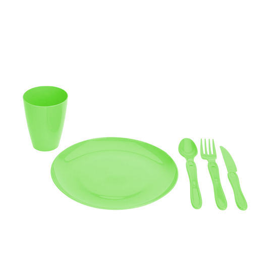 Basic picknickset groen 31-delig