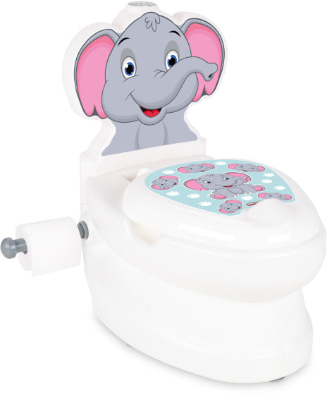 Load image into Gallery viewer, Pilsan Elephant Educatief Plaspotje Wit Grijs
