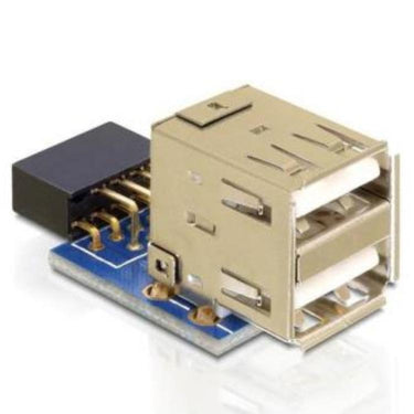 Delock usb pinheader bu > 2x usb2.0 adapter