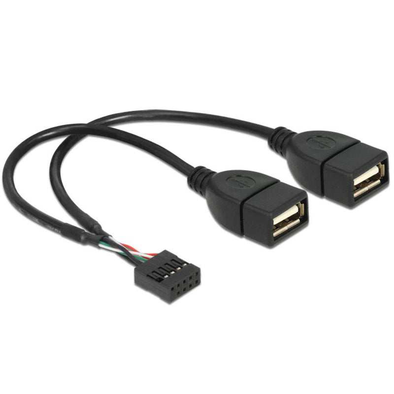 Load image into Gallery viewer, Pin header naar usb a kabel
