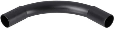 Enzo pipelife bocht pvc 3 4 (19mm) zwart per stuk - 4031133
