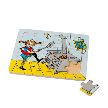 Ngk pippi laous - houten legpuzzel (15 stukjes)