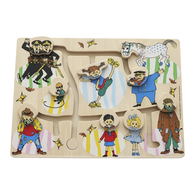 Load image into Gallery viewer, Ngk pippi laous - houten schuifpuzzel
