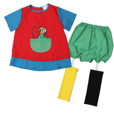 Ngk pippi laous - verkleedkleding (4-6 jaar)