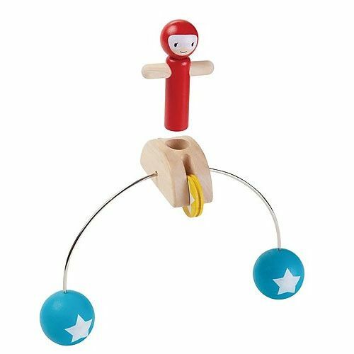 Oku plan toys riding acrobat