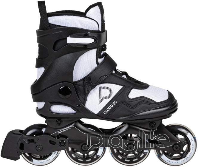 Load image into Gallery viewer, Playlife cloud fitness inline skates 82a zwart wit maat 38

