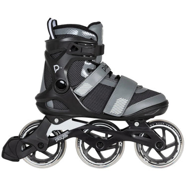 Playlife gt 110 fitness inlineskates zwart grijs maat 43