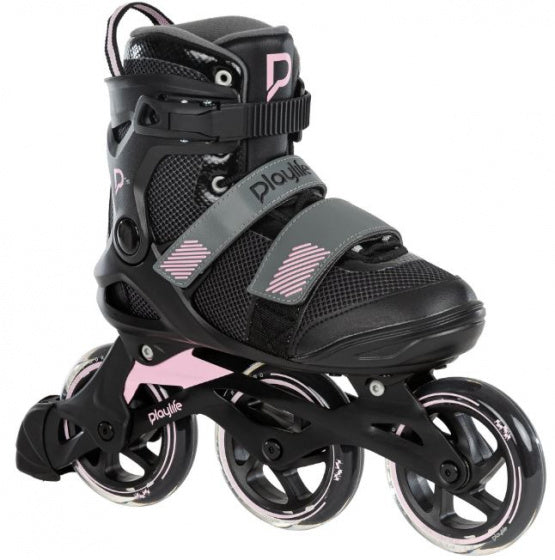Load image into Gallery viewer, Playlife - Fitness GT 110 inline skates 80A zwart roze maat 39
