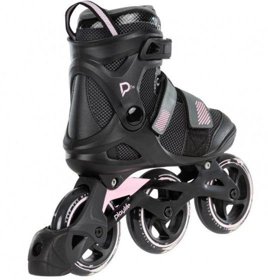 Load image into Gallery viewer, Playlife - Fitness GT 110 inline skates 80A zwart roze maat 39
