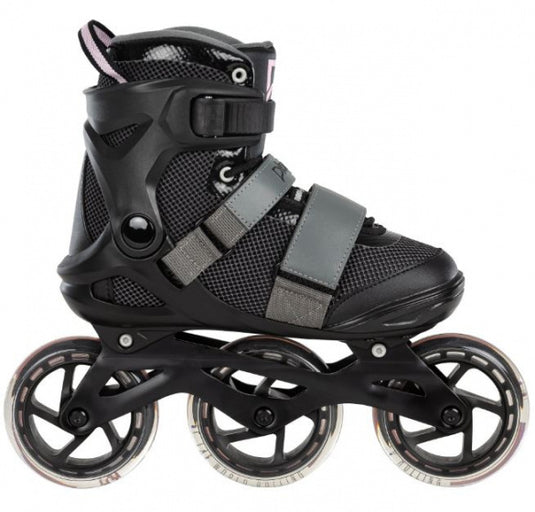 Playlife - Fitness GT 110 inline skates 80A zwart roze maat 39