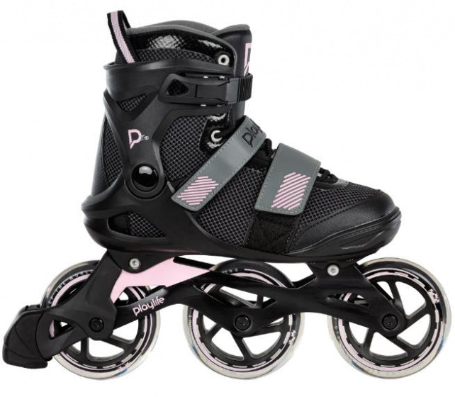 Load image into Gallery viewer, Playlife - Fitness GT 110 inline skates 80A zwart roze maat 39
