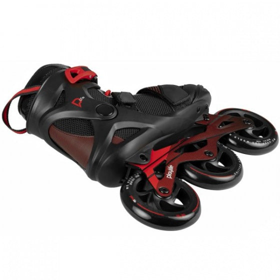 Load image into Gallery viewer, Playlife GT Black 110 inlineskates heren zwart rood maat 40
