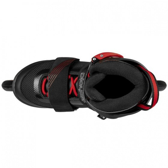 Load image into Gallery viewer, Playlife GT Black 110 inlineskates heren zwart rood maat 40
