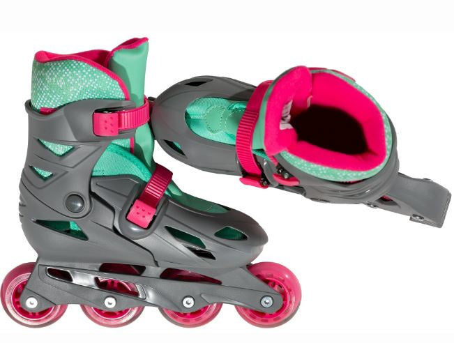 Load image into Gallery viewer, Playlife Inline skates Riddler hardboot 82A grijs maat 35-38
