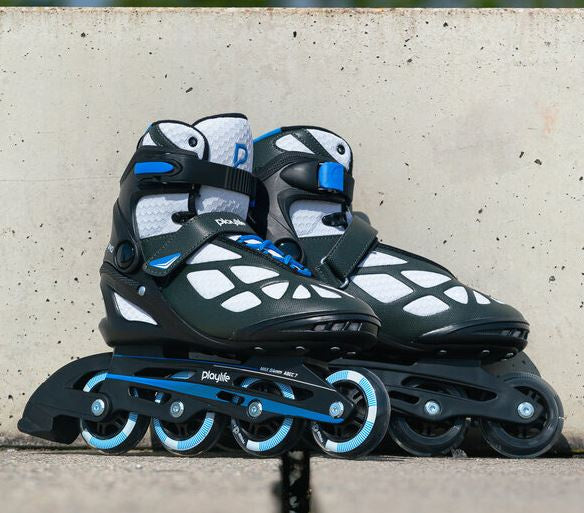 Load image into Gallery viewer, Playlife Inline skates Black 80 softboot 82A zwart maat 40
