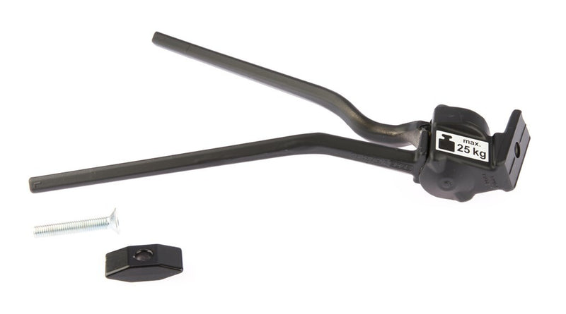 Load image into Gallery viewer, Esge Middenstandaard Twin dubbele poot 28 1.1 2 zwart
