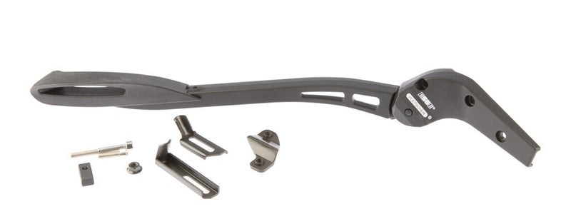 Load image into Gallery viewer, Pletscher esge zijstandaard multi zoom verstelbaar, zwart - kaart
