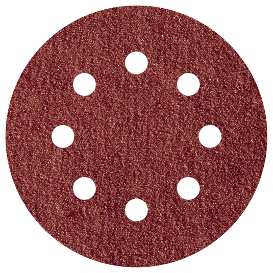 Wolfcraft hechtschuurschijven | k240 | geperforeerd | ø125mm | 5 stuks - 2253000