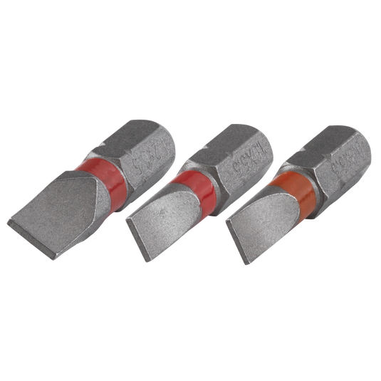 Wolfcraft bits solid | sleuf 0.8x5.5, 1.0x5.5, 1.2x6.5 | 3-delig - 1338000