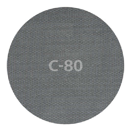 Wolfcraft schuurschijven stramien | sic | k80 | ø225mm | 5 stuks - 5617000