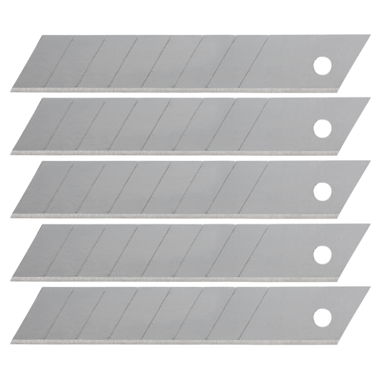 Wolfcraft afbreekmessen | in box | 18mm | 5 stuks - 4181000