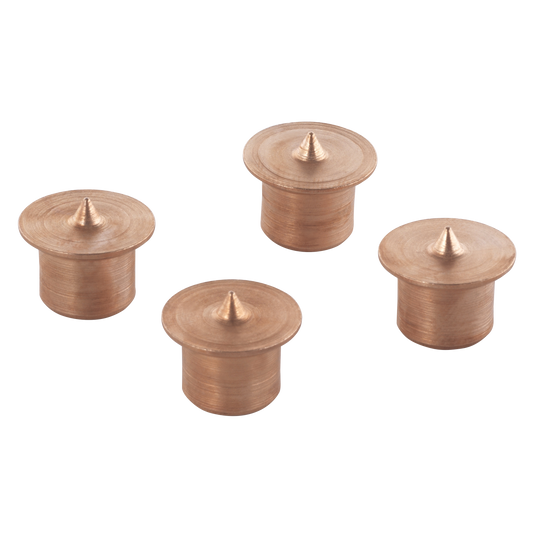 Wolfcraft deuvelbevestigingen | deuvelmarkeerpunten | ø10mm | 4 stuks - 2913000