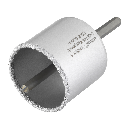 Wolfcraft boorkroon | hm | met schacht en boor | ø68mm | 1 stuk - 3896000