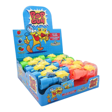 Funny candy pop gun (16 stuks)