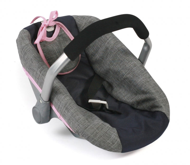 Load image into Gallery viewer, Bayer chic poppenautozitje (donkerblauw hartje)

