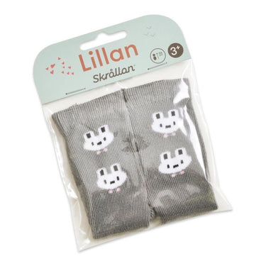Skrallan poppenkleding legging konijntje (36-40cm)