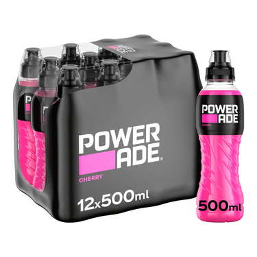 Powerade cherry pet (12x 500ml)