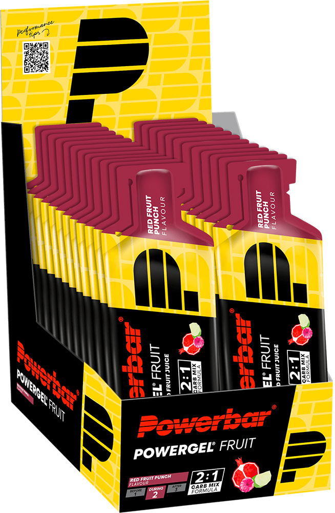 Load image into Gallery viewer, Powerbar powergel fruit 24er box
