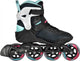 Powerslide Inline skates Radon Teal 90 softboot 83A zwart mt 38