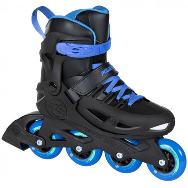 Powerslide One Stargaze inlineskates 85A zwart blauw maat 29 32