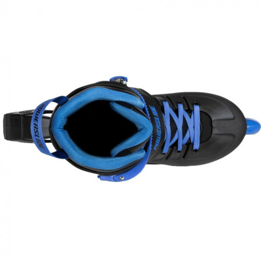 Powerslide One Stargaze inlineskates 85A zwart blauw maat 29 32