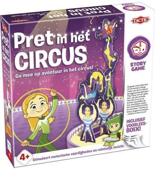 Tactic pret in het circus spel, ga mee op avontuur in het circus