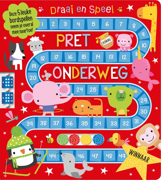 De fontein pret onderweg (spelletjesboek)