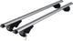 Menabo Dakdragerset aluminium 120 cm zilver