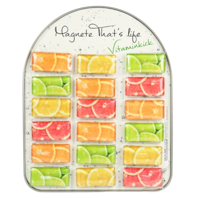 Afbeelding laden in galerijviewer, Magneet fruit vitaminekick 5,8 cm 4 assorti | 36 stuks
