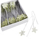 Decoratie steker ster groen 40 cm 72 stuks | 6 stuks