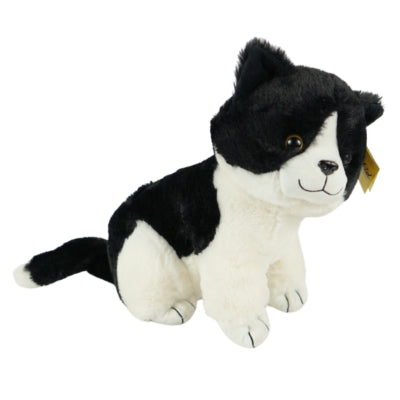Load image into Gallery viewer, Sunkid poes zwart wit 40 cm | 6 stuks
