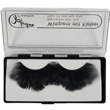 Jofrika cosmetics kunstwimpers veren zwart 9,5 cm b-keus ve500 | 50 stuks
