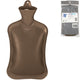 Relaxdays warmwater kruik bruin 2 l | 6 stuks