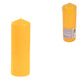 Gala stompkaars geel 6,8 x 20 cm | 12 stuks